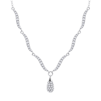 Collana Lotus Donna Lotus silver in Argento Zircone LP3909-1/1